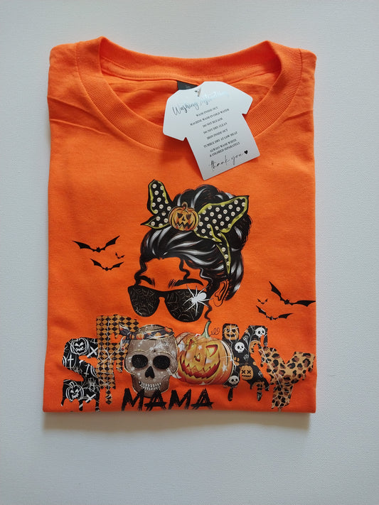 SPOOKY MAMA T SHIRT Size large